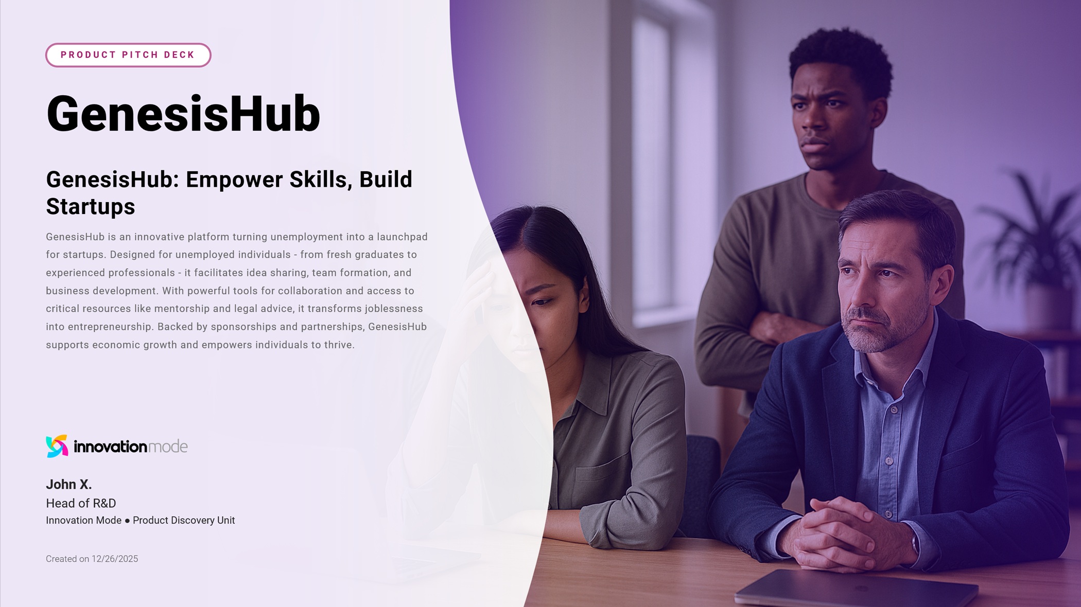 PRD Deck — 30+ Slides of Strategic Clarity — Ainna generated document preview